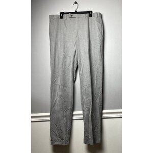 Lauren Ralph Lauren Men's Classic Fit UltraFlex Dress Pants Grey Plaid 38 x 34